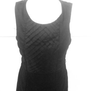 Sleeveless little black dress